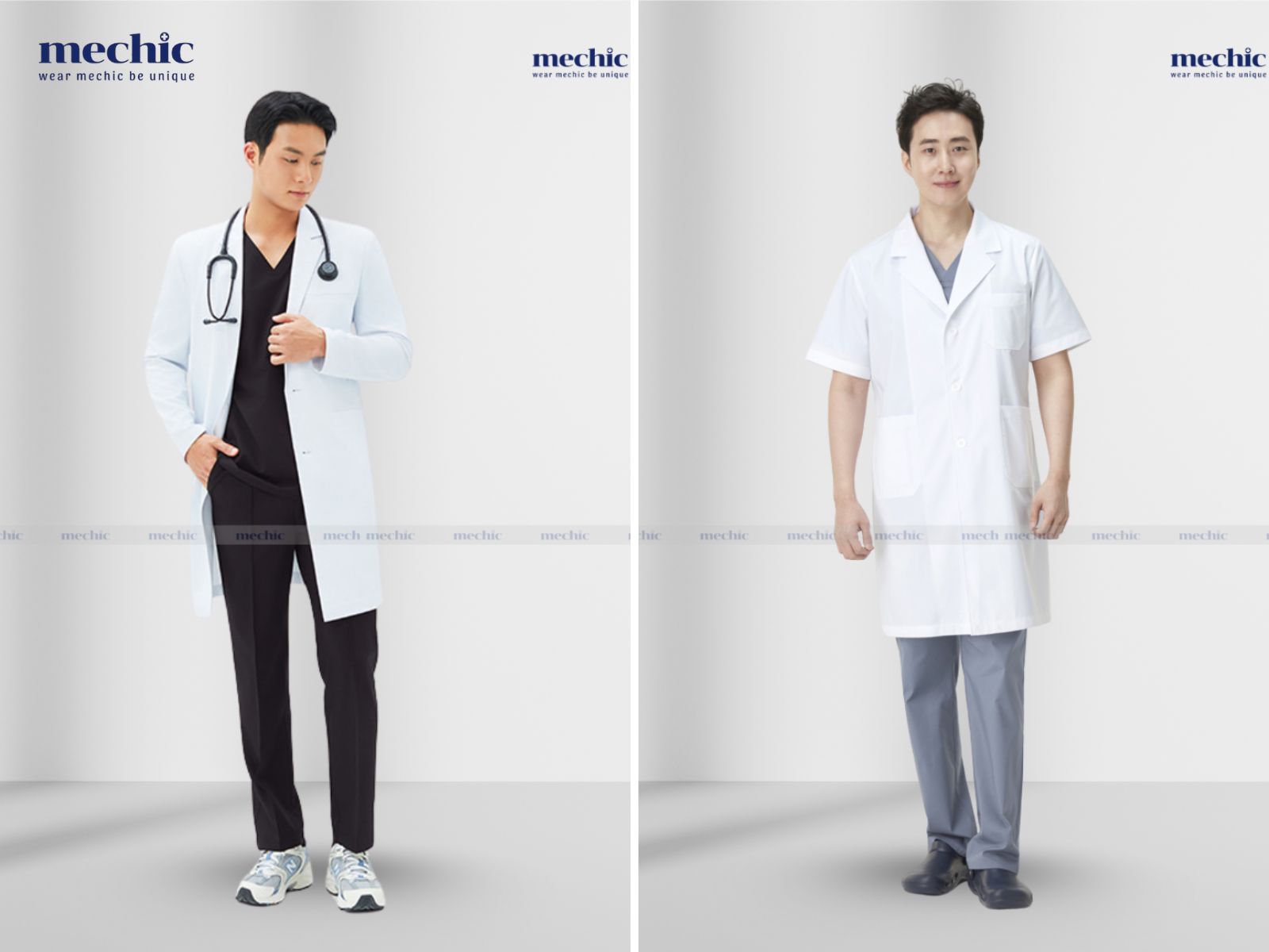 Áo blouse dược sĩ trang phục chuyên nghiệp, kết hợp chức năng và thẩm mỹ