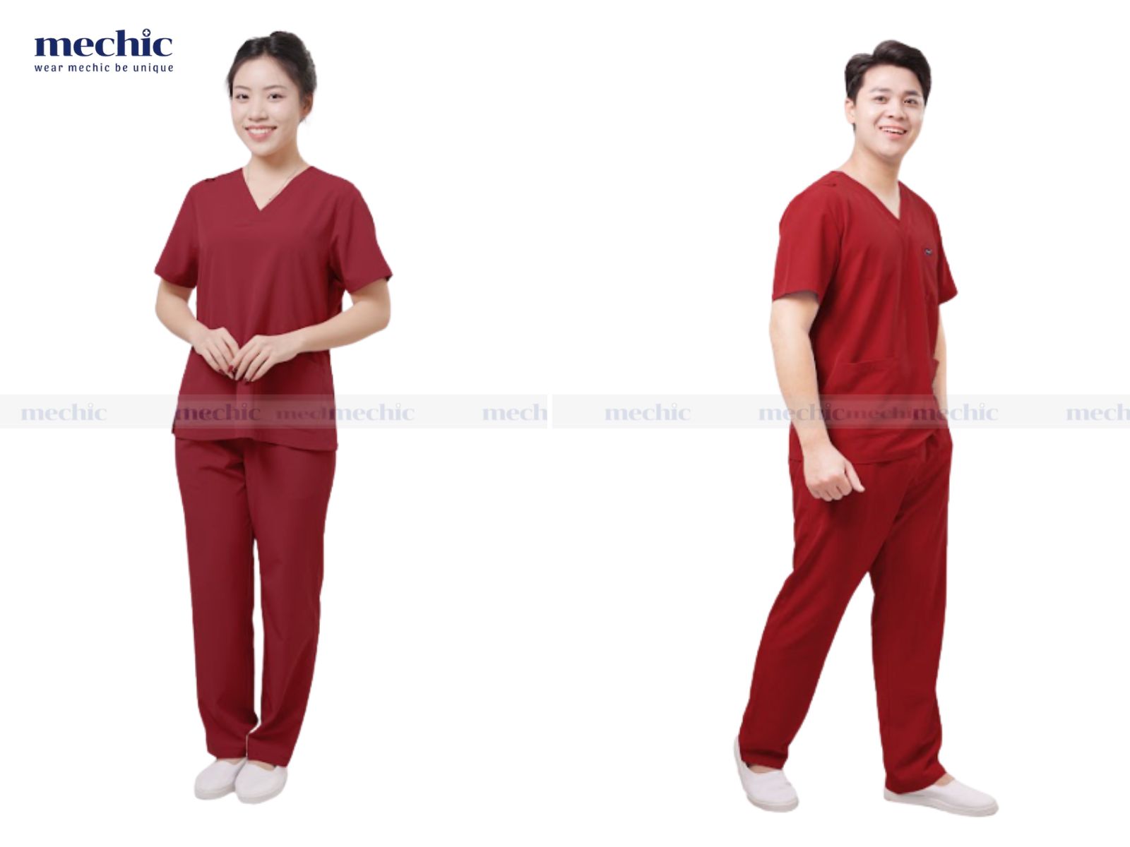 Màu đỏ trong trang phục y tế không chỉ thể hiện sự nhiệt huyết và cống hiến, mà còn mang đến nguồn năng lượng tích cực và hy vọng cho cả bệnh nhân lẫn đội ngũ y bác sĩ.