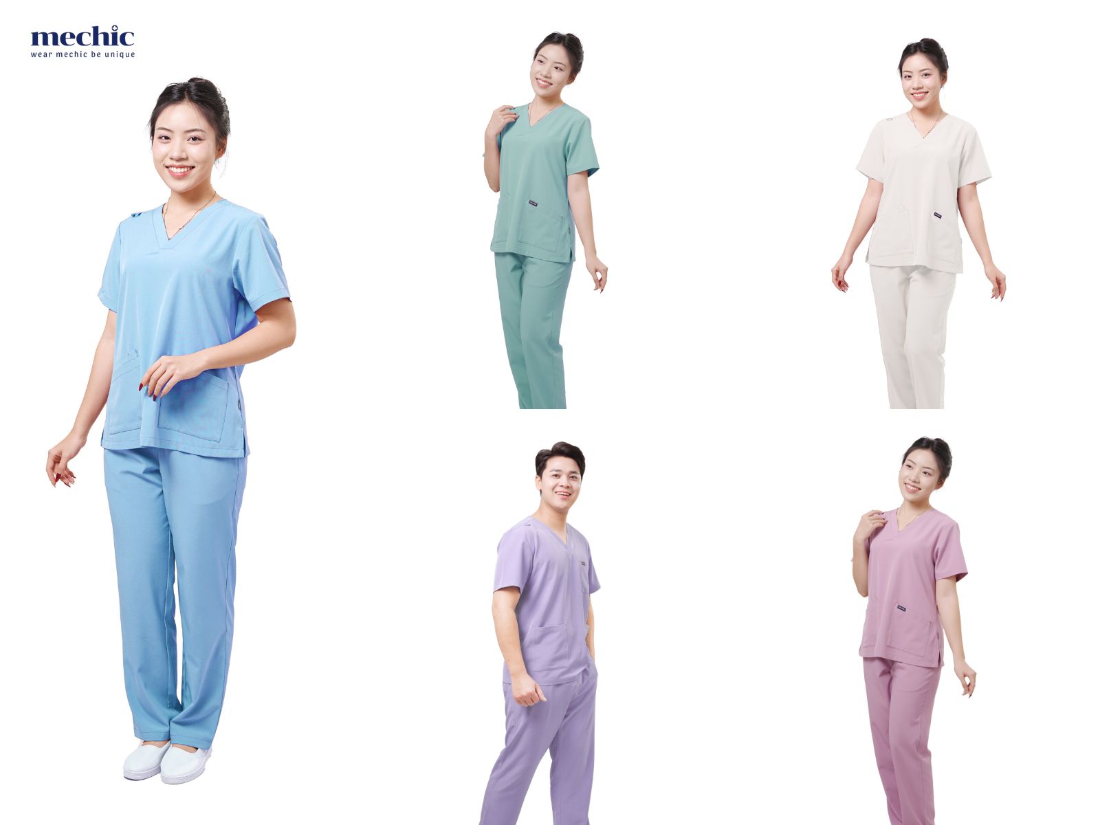Vải Spandex đã được ứng dụng rộng rãi trong đồng phục bác sĩ, y tá và trang phục phòng mổ, mang lại sự linh hoạt và thoải mái tối đa