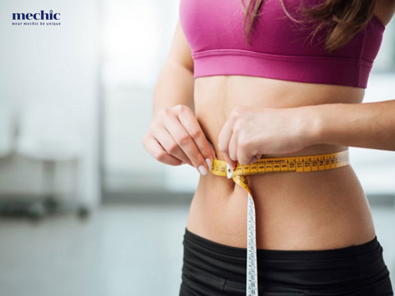 Đo vòng eo ở phần nhỏ nhất của cơ thể