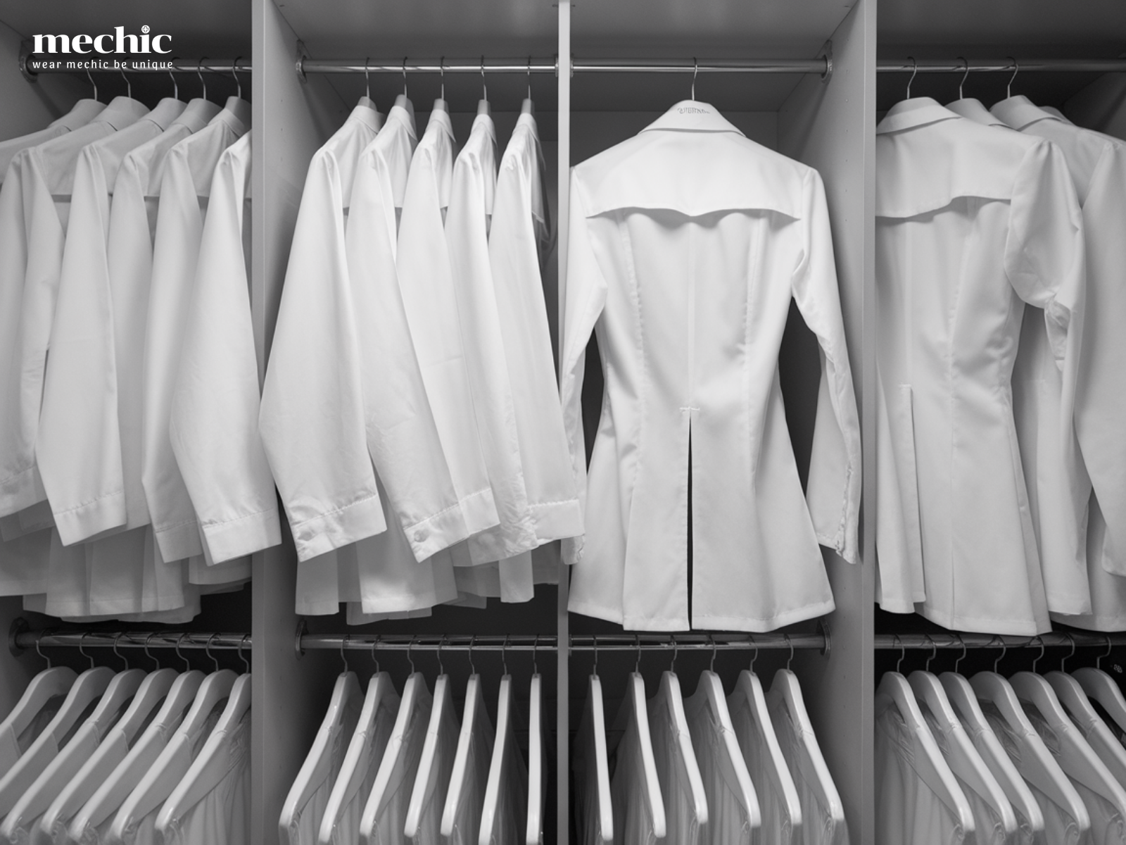 Cần cất giữ áo blouse trong ở nơi sạch sẽ để tránh bụi bẩn và vi khuẩn