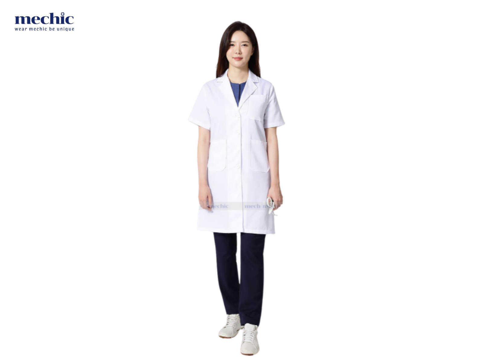 Blouse nữ cộc tay 04 – co giãn 4 chiều, thoáng khí, kháng khuẩn và luôn giữ vẻ phẳng phiu suốt ngày dài