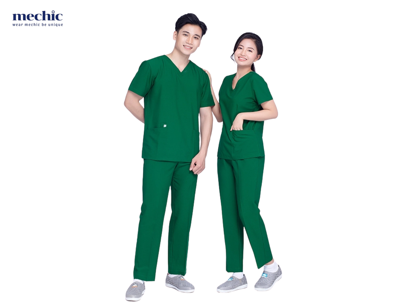 Bộ scrubs xanh lá cây – lựa chọn lý tưởng cho phòng mổ tươi mới, thoải mái và chuyên nghiệp