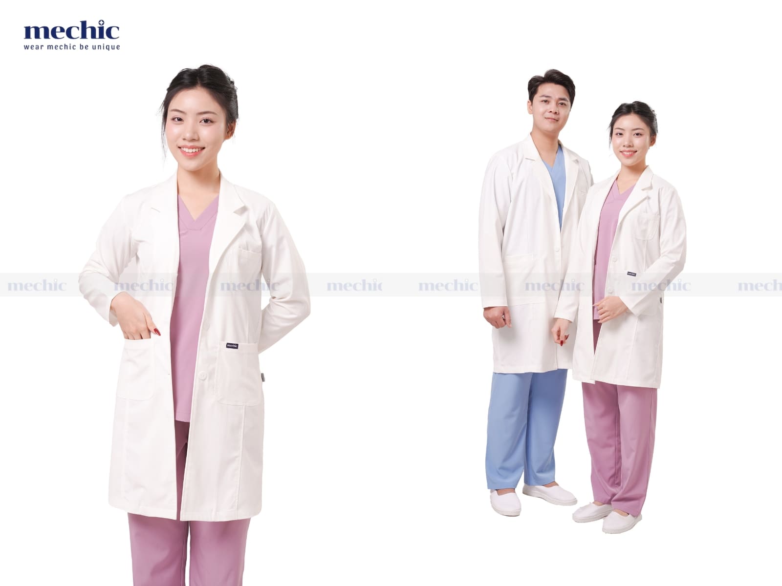 Chi tiết cách sử dụng và bảo quản áo blouse dài tay nam nữ tại Mechic