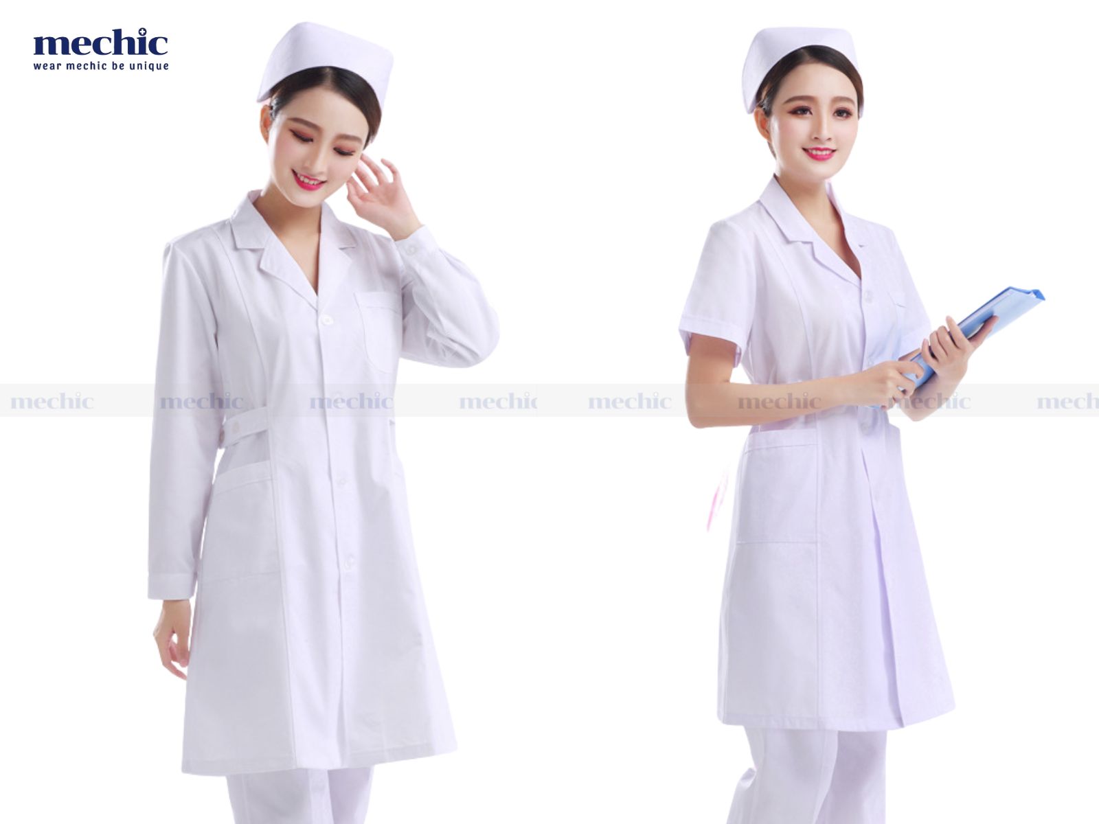 Mẫu áo blouse của điều dưỡng là đồng phục y tế dành riêng cho các điều dưỡng viên