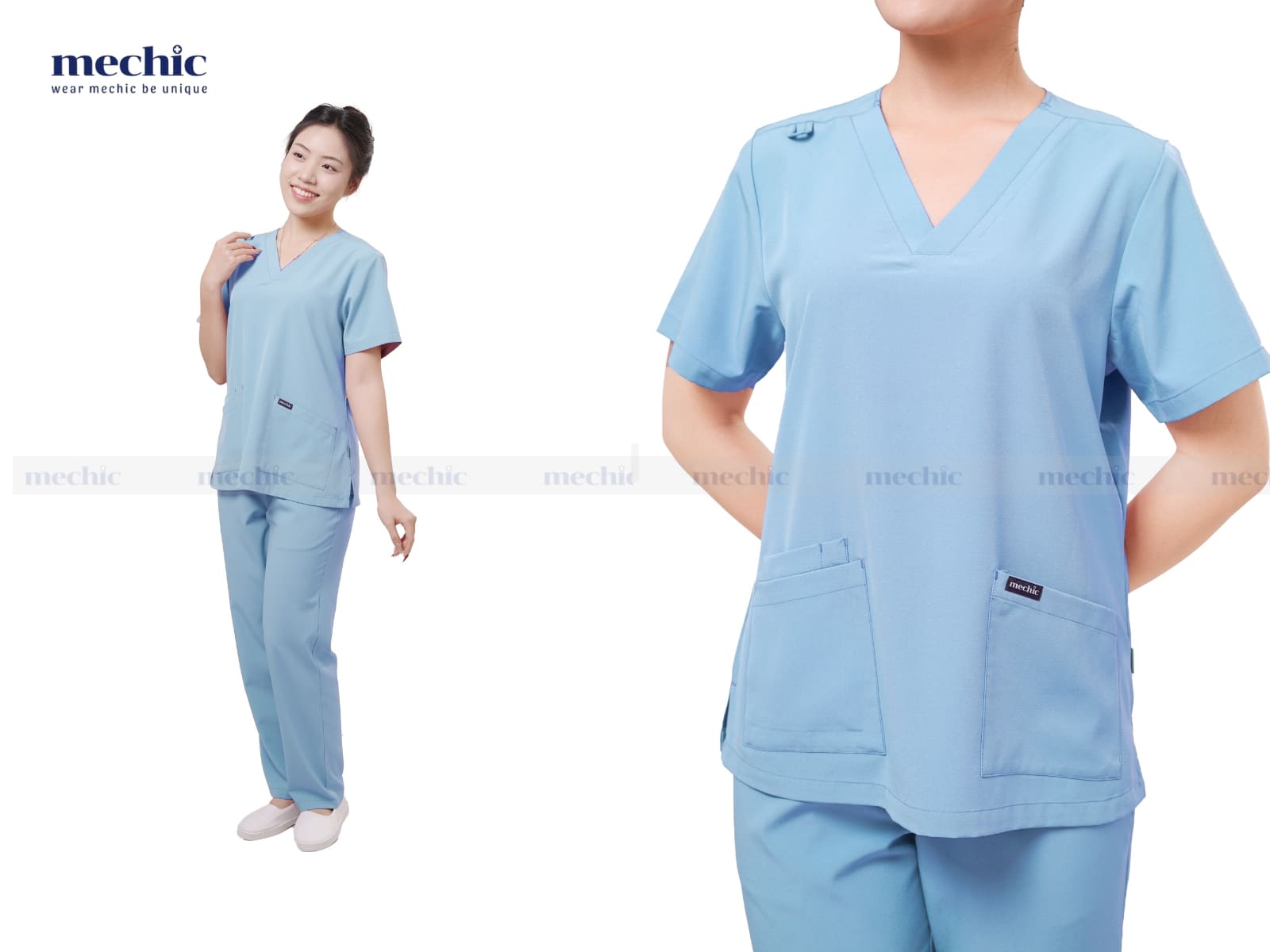 Scrubs - bộ quần áo y tế màu xanh được thiết kế đặc biệt tối ưu cho môi trường y tế