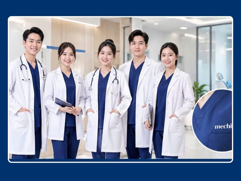 Đồng phục y tế Mechic cho bệnh viện, phòng khám