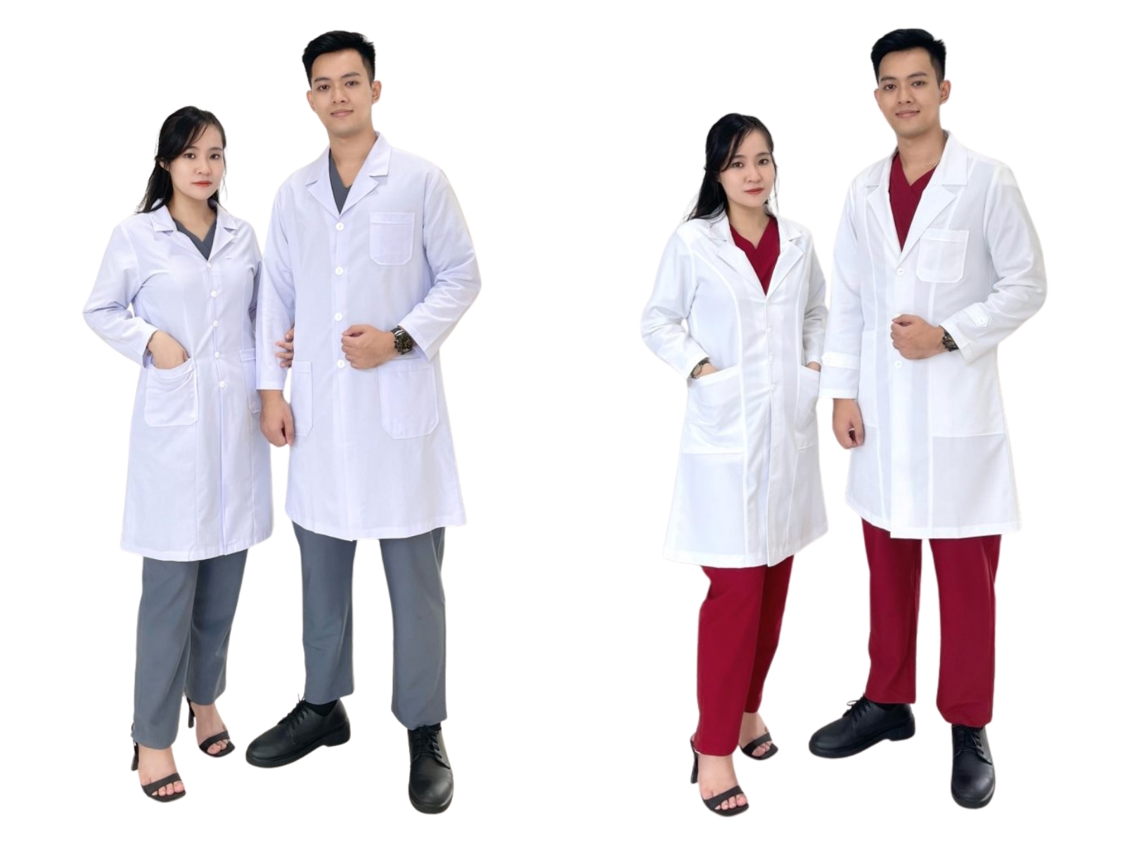 Mua áo blouse nam nữ tại TN Medical - chuẩn form, chất liệu cao cấp và thêu logo theo yêu cầu