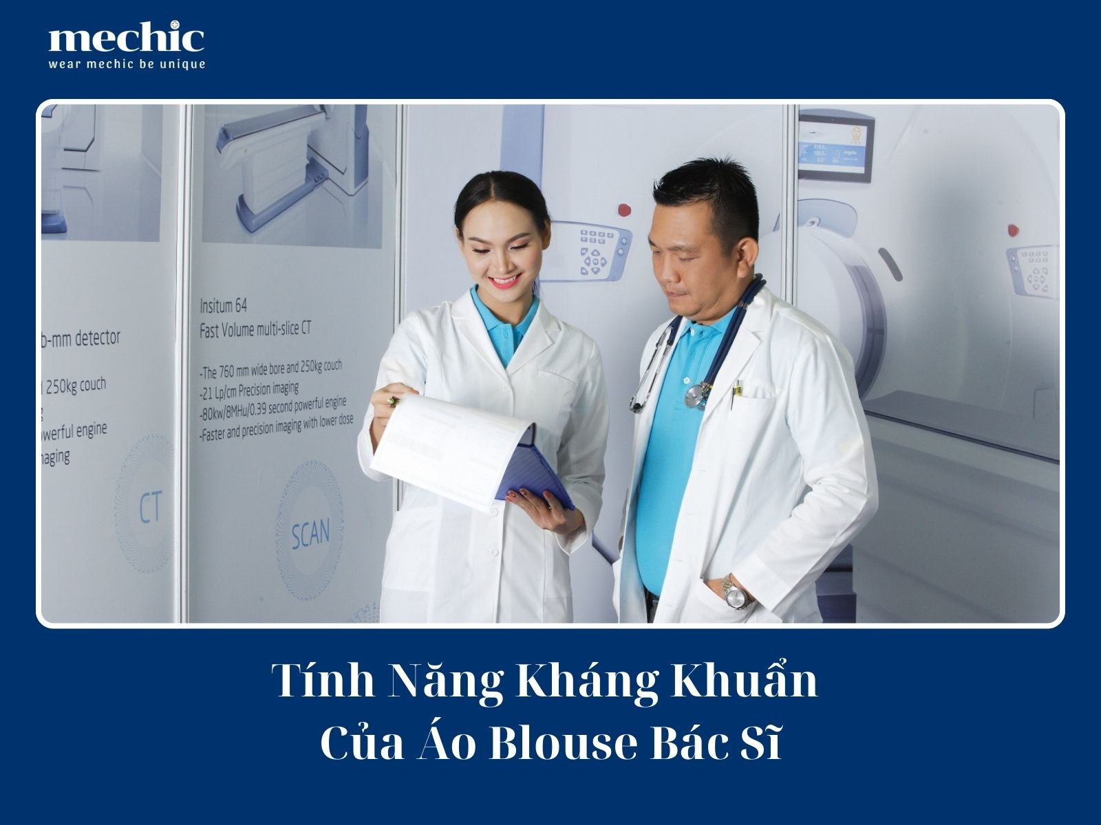 Tính Năng Kháng Khuẩn Của Áo Blouse Bác Sĩ