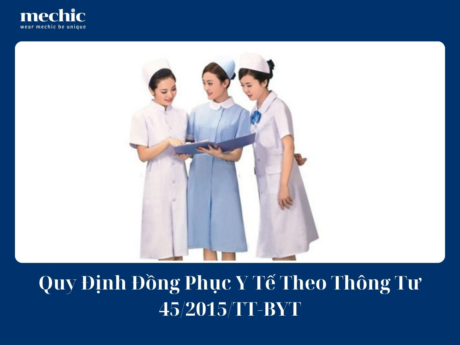 Quy định đồng phục y tế theo thông tư 45/2015/TT-BYT