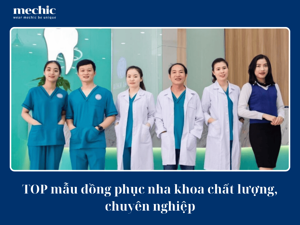 TOP mẫu đồng phục nha khoa chất lượng, chuyên nghiệp