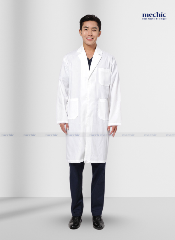 Áo Blouse phòng thí nghiệm Nam 03