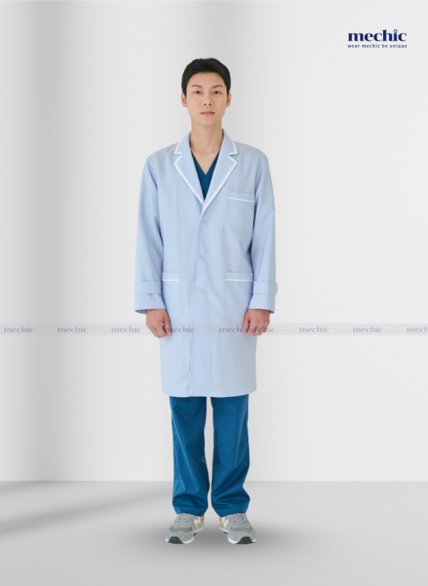 Áo Blouse nam dáng dài 08