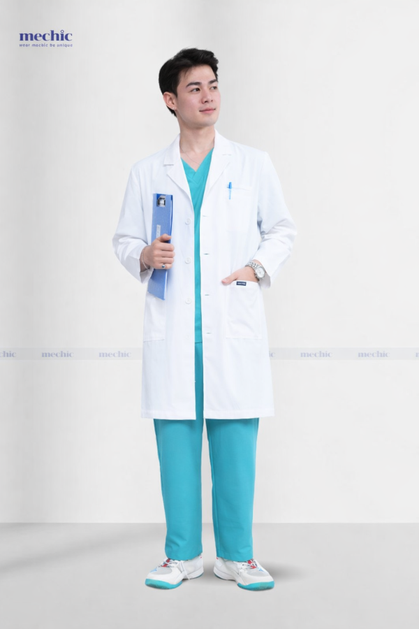 Áo Blouse Bác Sĩ Nam Mechic