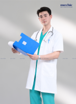 Áo Blouse Tay Ngắn Nam Cộc Tay 05