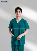 Bộ Scrubs Phẫu Thuật Nam Tay Ngắn 01