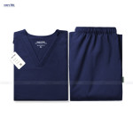Bộ Scrubs Cổ Tim Nữ - Xanh Than 05