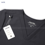 Bộ Scrubs Cổ Tim Nam - Đen 01