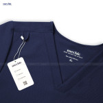 Bộ Scrubs Cổ Tim Nam - xanh than 05