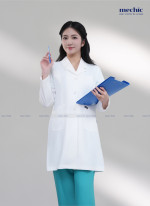 Áo Blouse Bác Sĩ Nữ Dài Tay Mechic